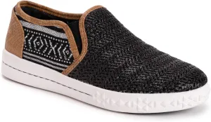 MUK LUKS Women's Street Smart Sneaker-Tan Loafer