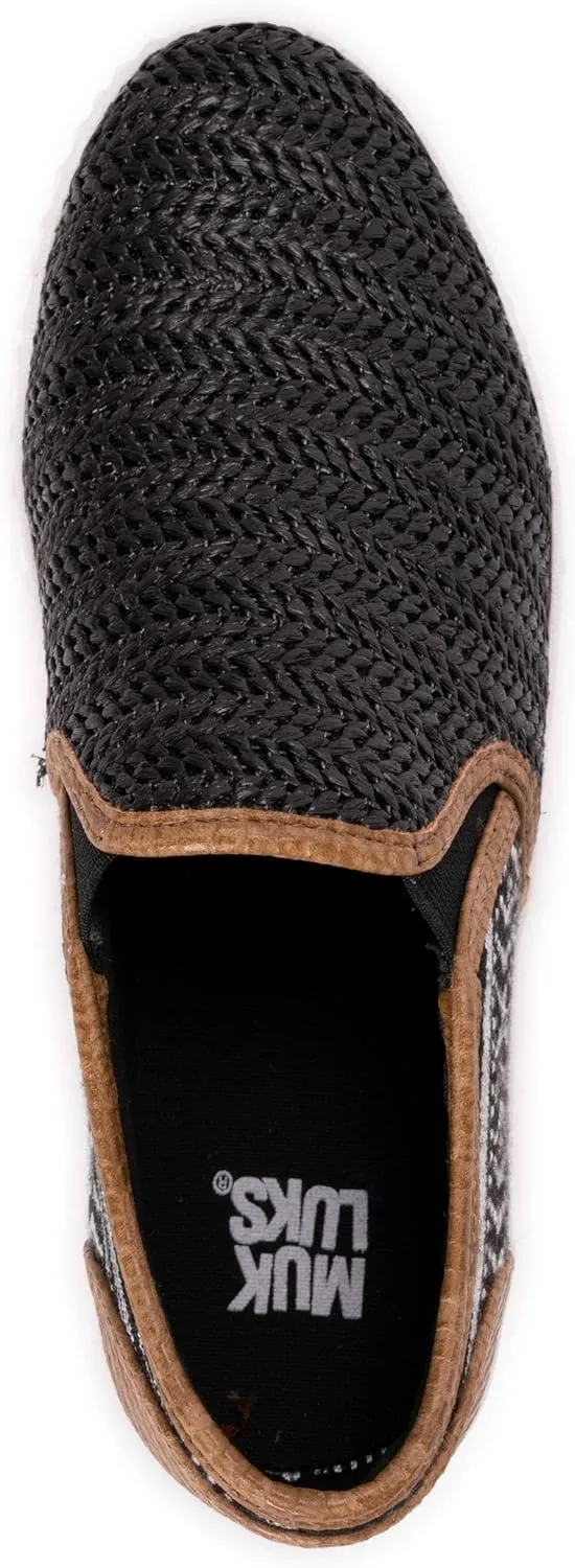 MUK LUKS Women's Street Smart Sneaker-Tan Loafer