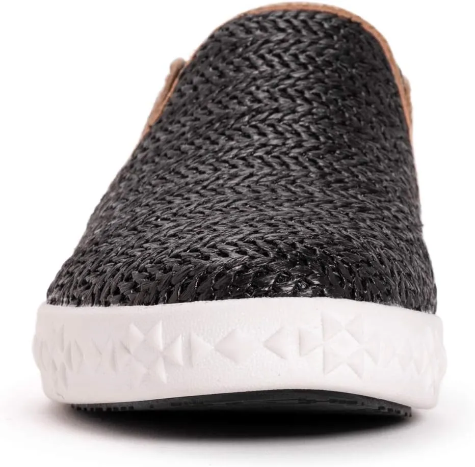 MUK LUKS Women's Street Smart Sneaker-Tan Loafer