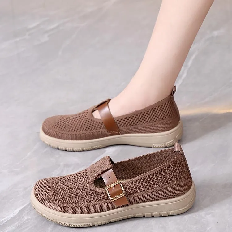 Munich Orthopedic Sandals, Northend Sleek Breathable Mesh Non-slip Orthopedic Buckle Shoes for Women