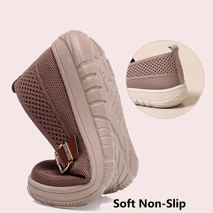 Munich Orthopedic Sandals, Northend Sleek Breathable Mesh Non-slip Orthopedic Buckle Shoes for Women
