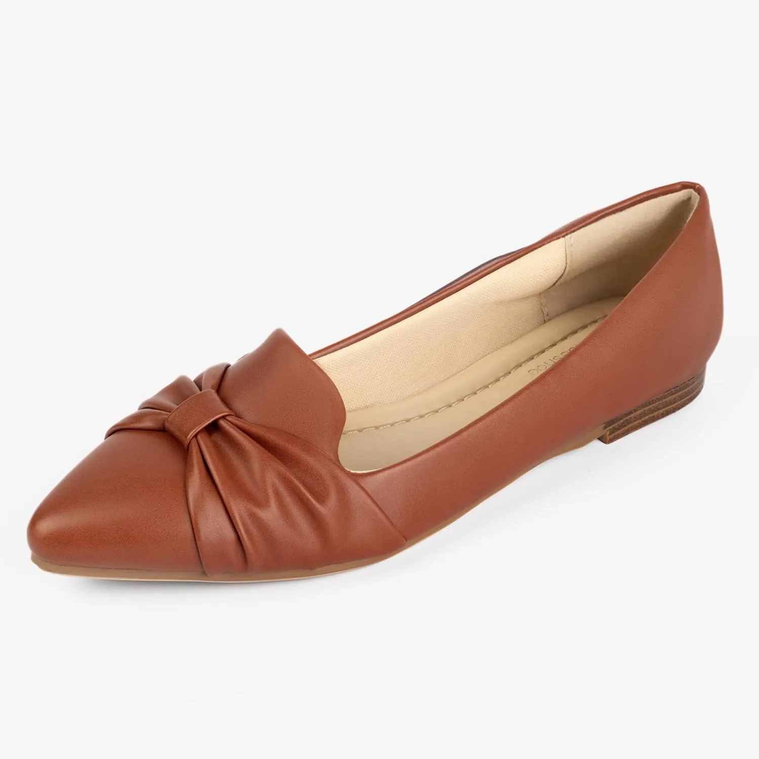 MUSSHOE Flat Shoes Women Comfortable Slip on Women's Flats Dress Shoes for Women