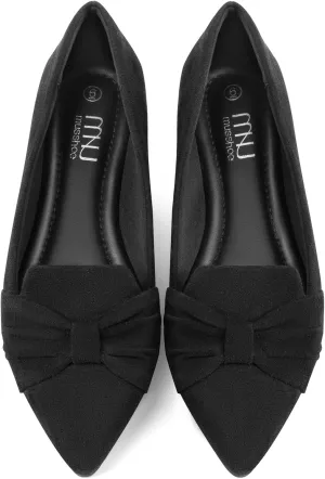 MUSSHOE Flat Shoes Women Comfortable Slip on Women's Flats Dress Shoes for Women