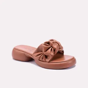 Mustard Comfy Chunky Casual Slippers 0413124