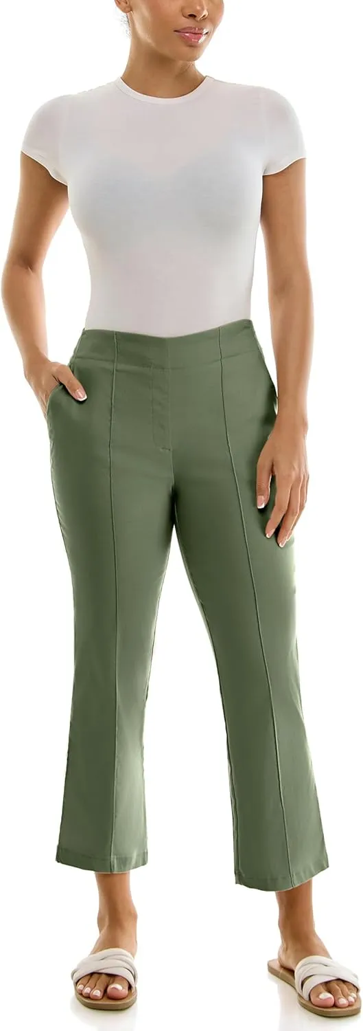 Nanette Nanette Lepore Women's Pull on Freedom Stretch Pant with Faux Pocket Detail