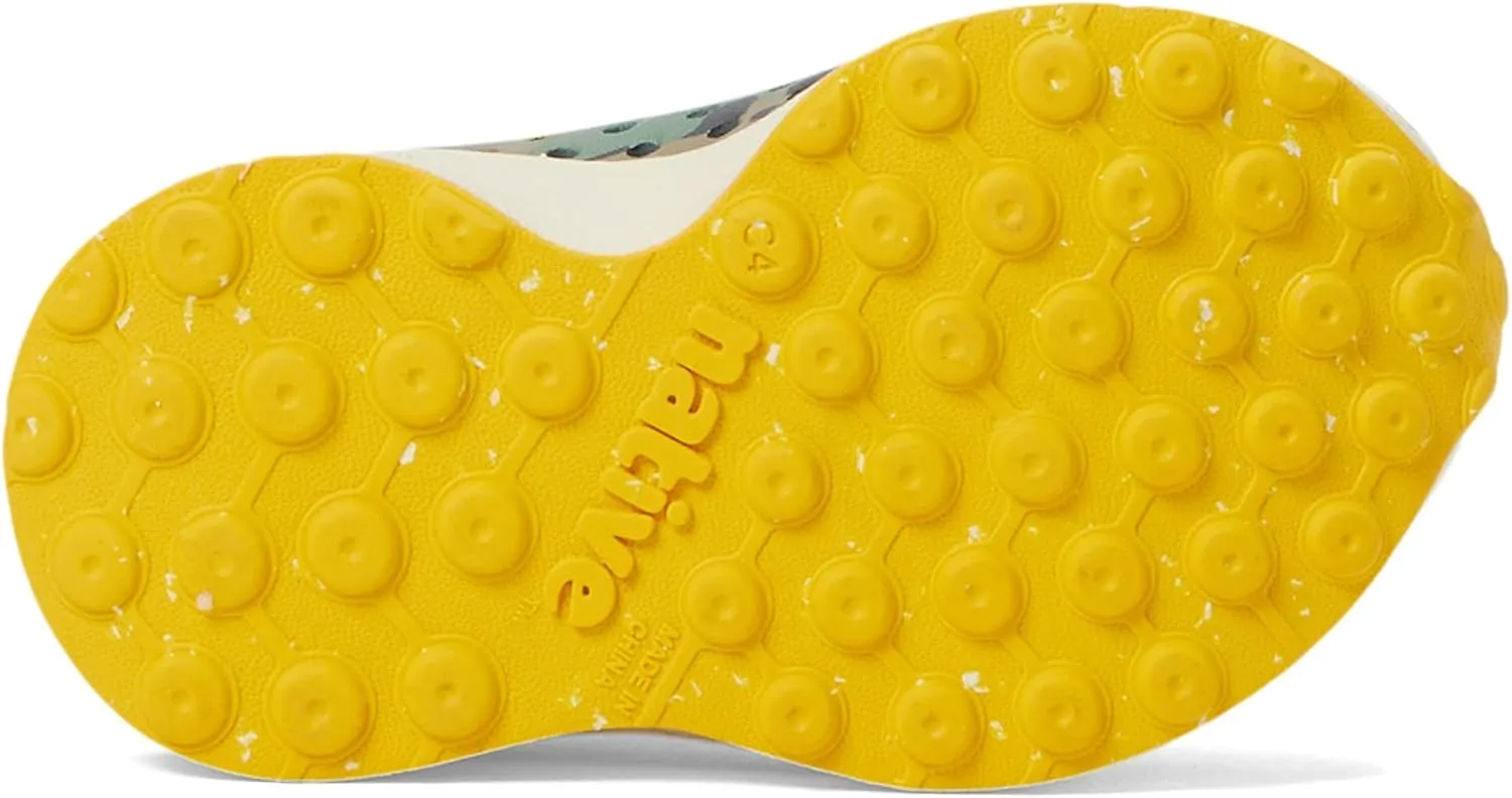 Native Shoes Kids Unisex Robbie Sugarlite Print Kids Slip-On Shoes (Little Kid) – Perforated – Synthetic Upper
