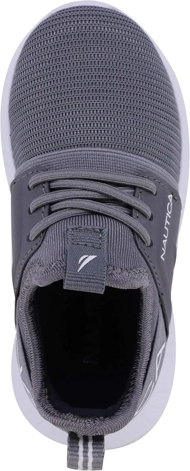 Nautica Kids Sneaker Athletic Slip-On Bungee Running Shoes|Boy - Girl|(Big Kid/Little Kid/Toddler) - Neave/Kappil