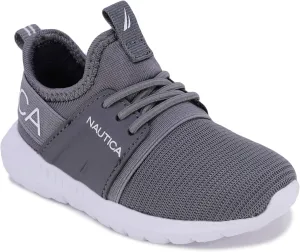 Nautica Kids Sneaker Athletic Slip-On Bungee Running Shoes|Boy - Girl|(Big Kid/Little Kid/Toddler) - Neave/Kappil