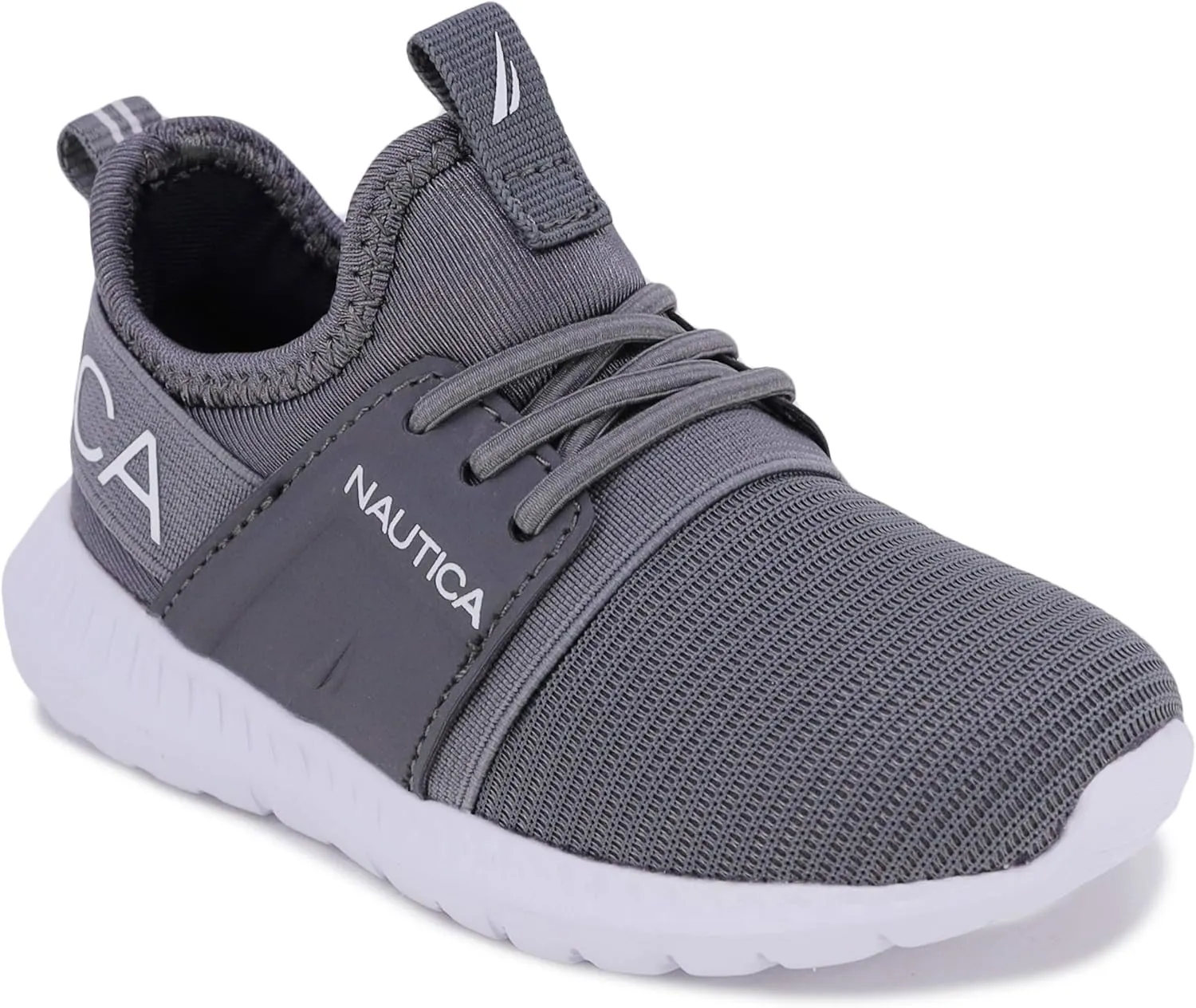 Nautica Kids Sneaker Athletic Slip-On Bungee Running Shoes|Boy - Girl|(Big Kid/Little Kid/Toddler) - Neave/Kappil