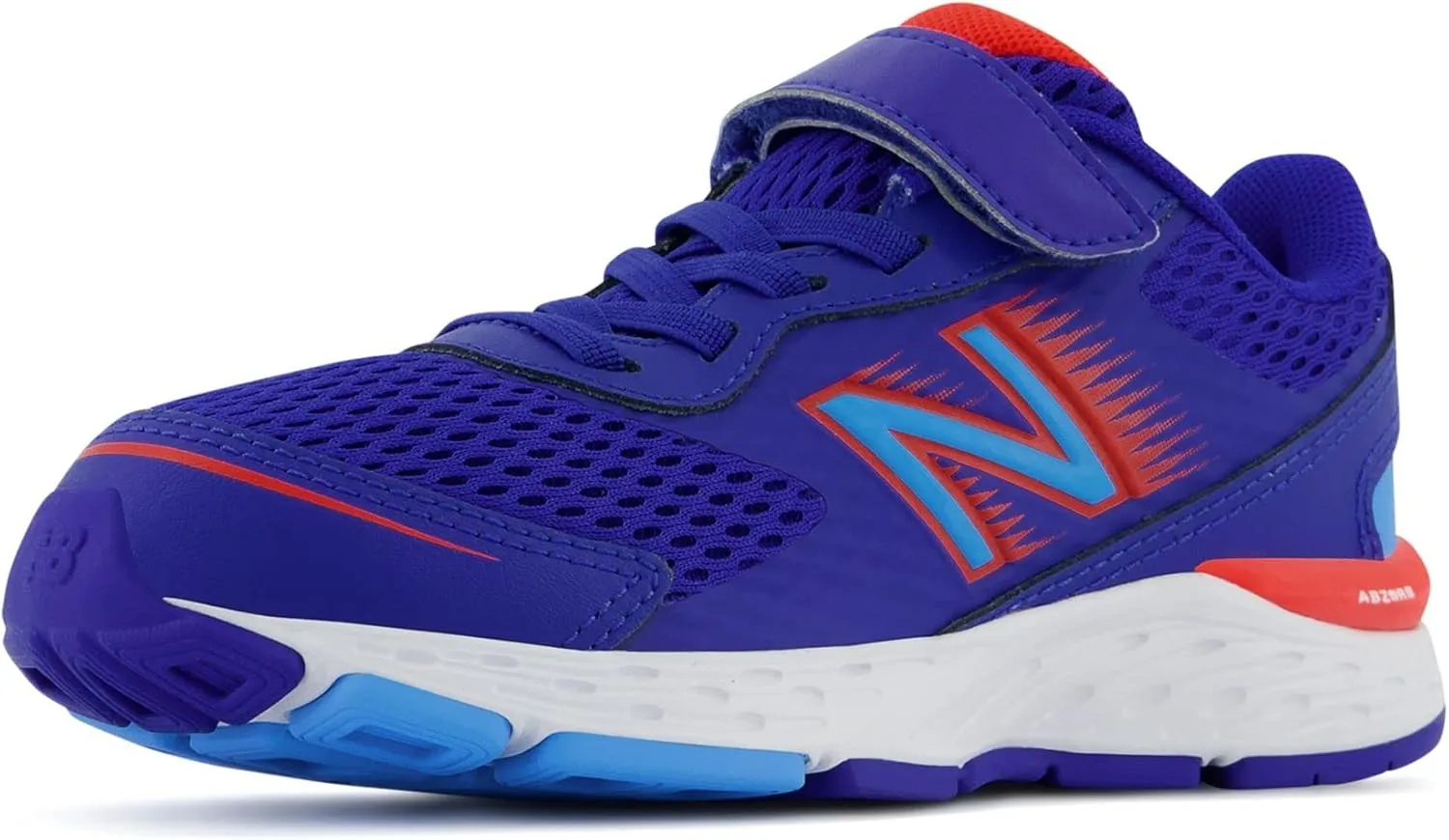 New Balance Kids' 680 V6 Hook and Loop Running Shoe