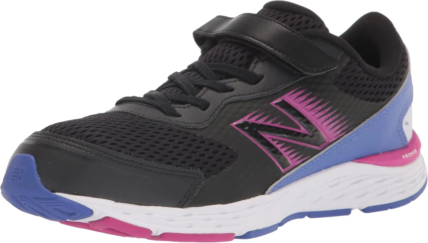 New Balance Kids' 680 V6 Hook and Loop Running Shoe