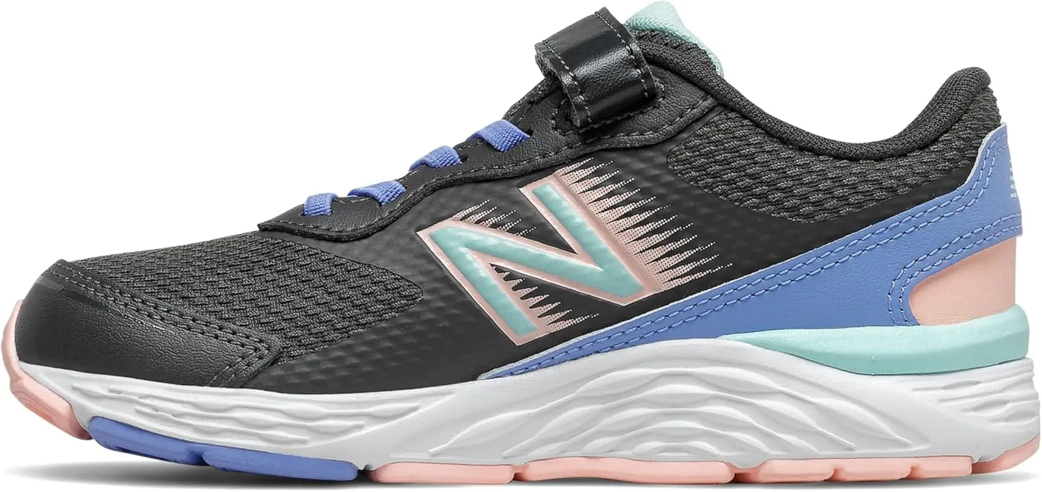 New Balance Kids' 680 V6 Hook and Loop Running Shoe