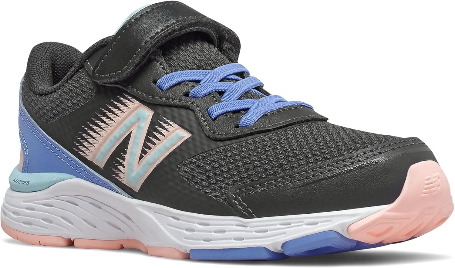 New Balance Kids' 680 V6 Hook and Loop Running Shoe