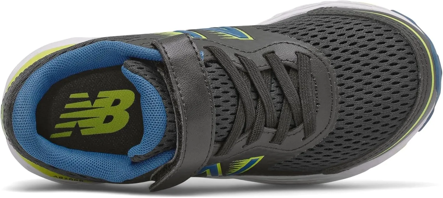 New Balance Kids' 680 V6 Hook and Loop Running Shoe
