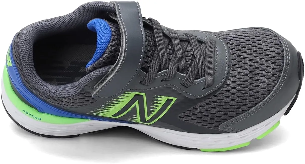 New Balance Kids' 680 V6 Hook and Loop Running Shoe