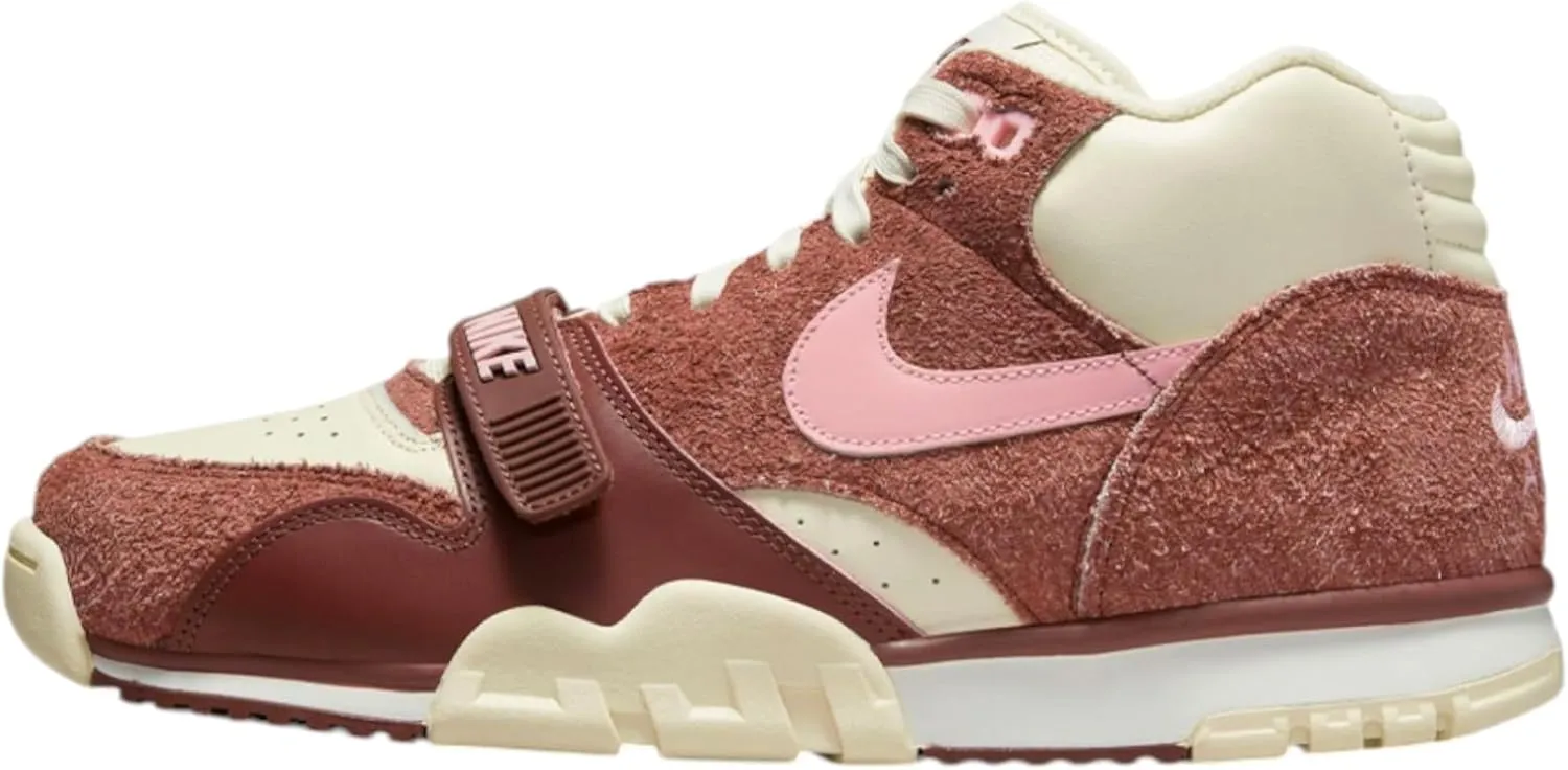 Nike mens Air Trainer 1 Shoes, Dark Pony/Medium Soft Pink, 11