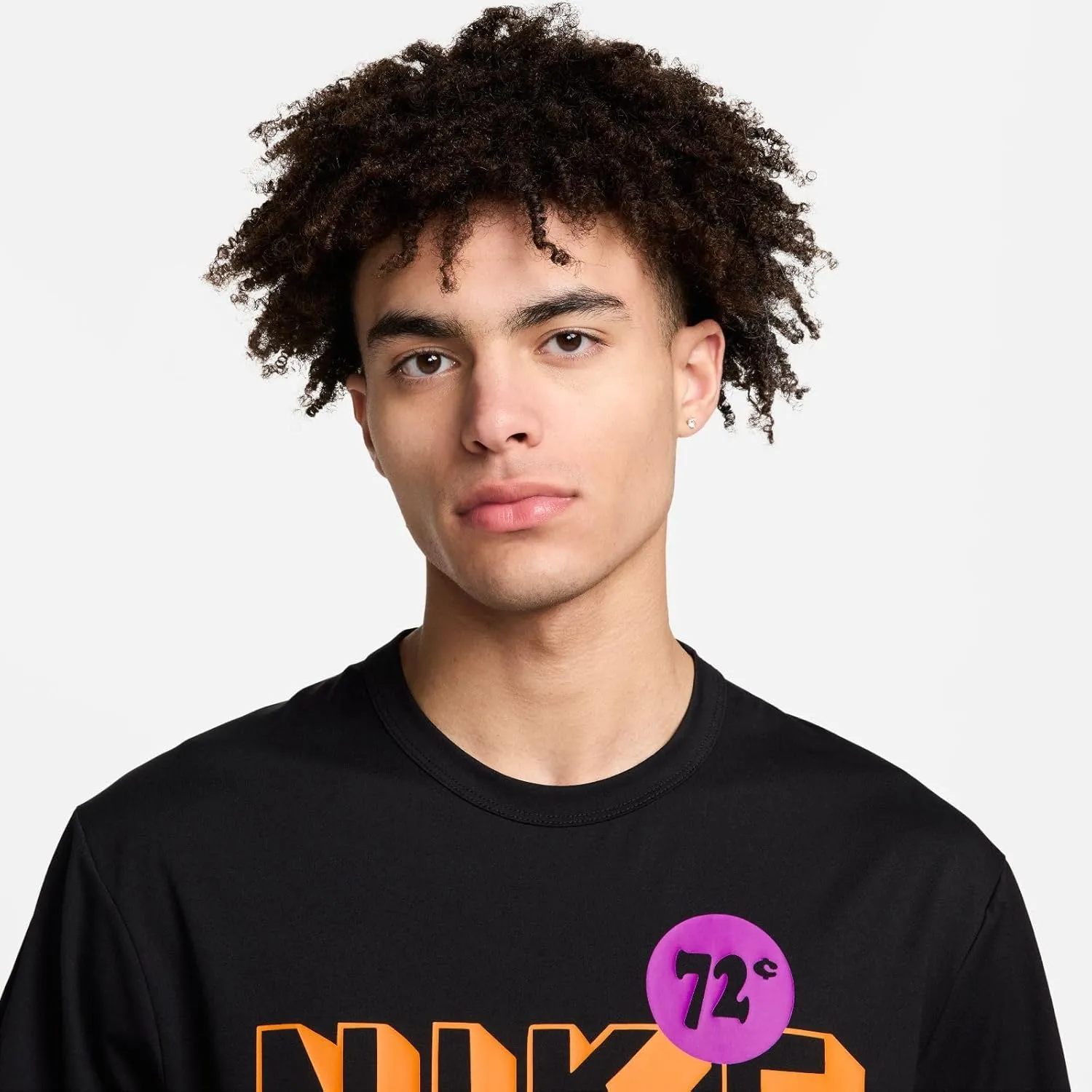 Nike Men's Dri-Fit UV Hyverse Graphic Short Sleeve Fitness Top