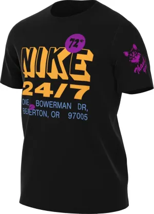 Nike Men's Dri-Fit UV Hyverse Graphic Short Sleeve Fitness Top
