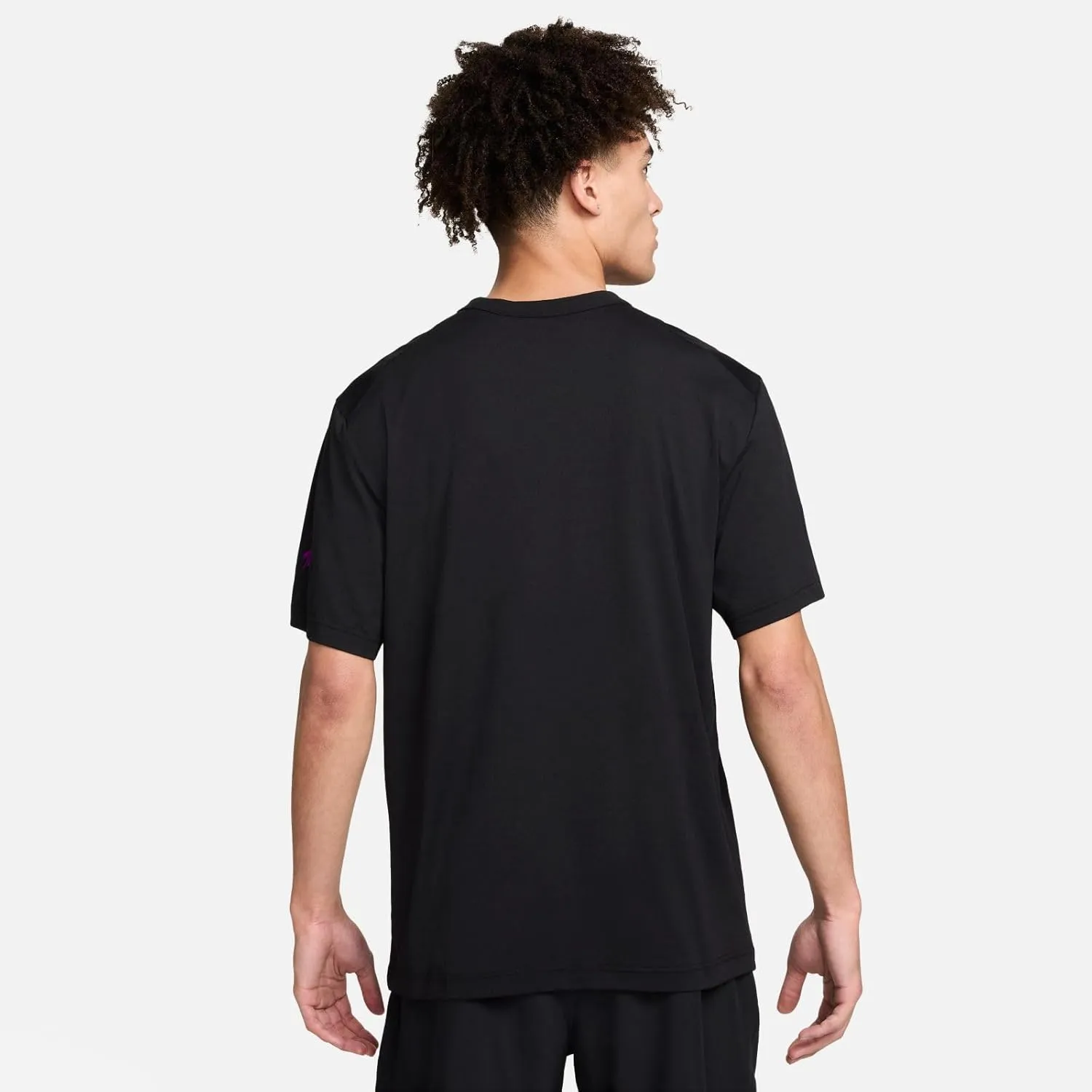 Nike Men's Dri-Fit UV Hyverse Graphic Short Sleeve Fitness Top
