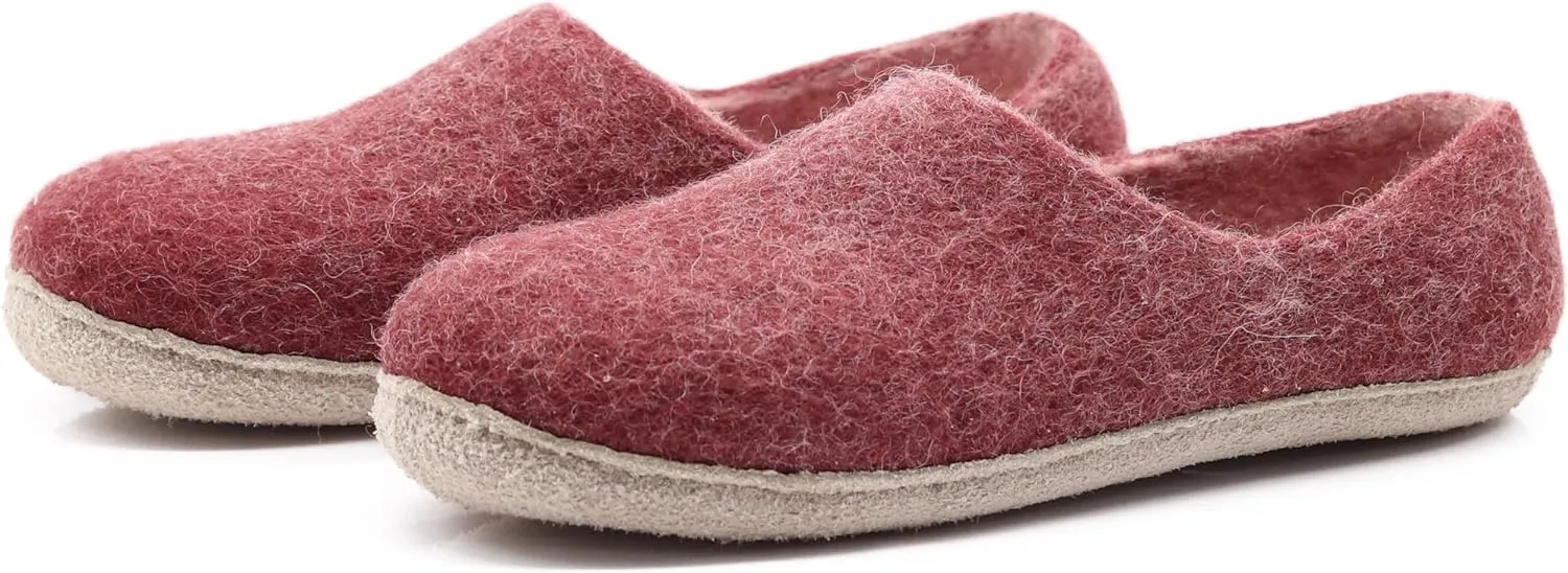 Nootkas Women's Felted Merino Wool 'Victoria' House Shoe