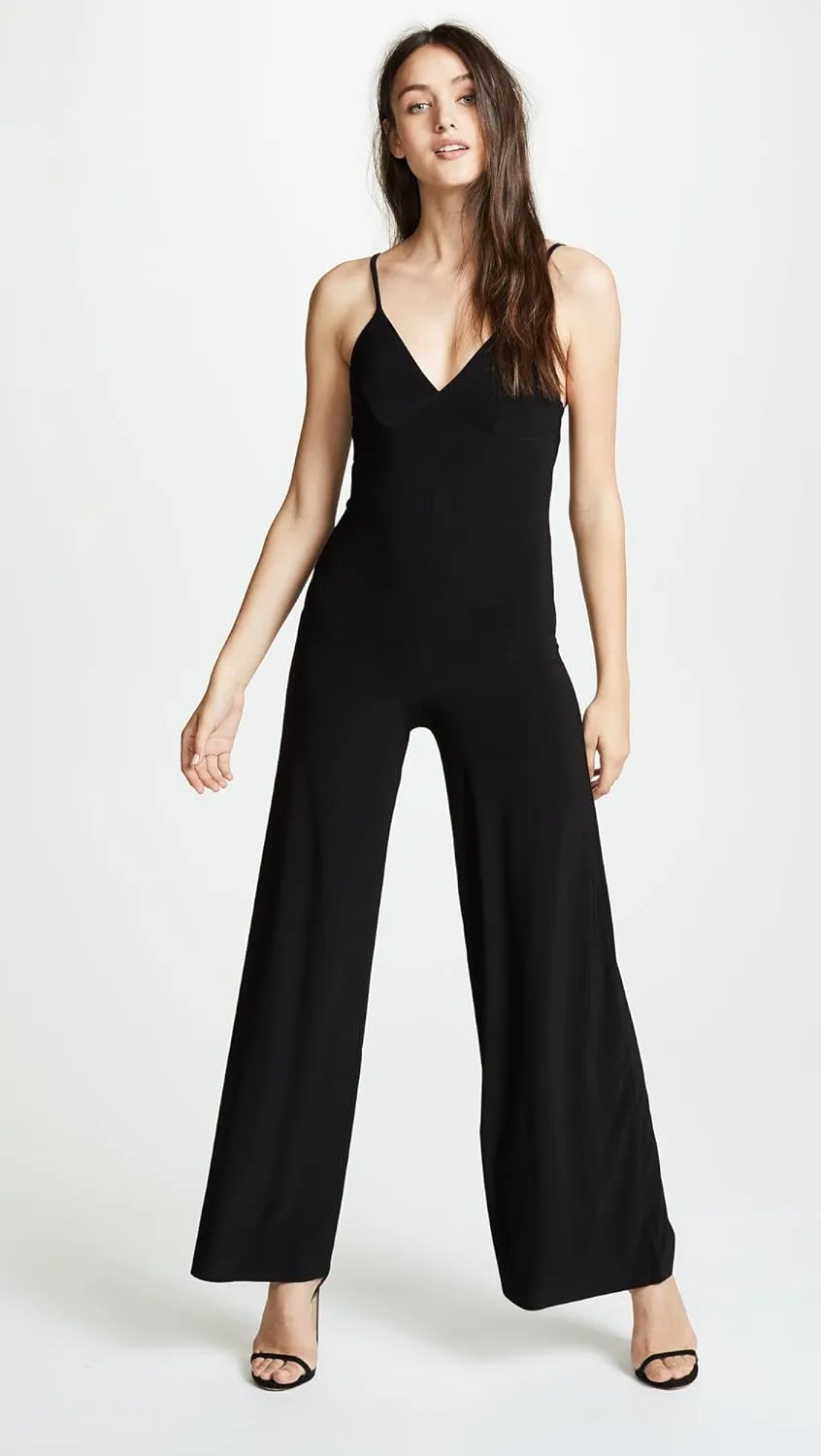Norma Kamali Women's Slip Jumpsuit