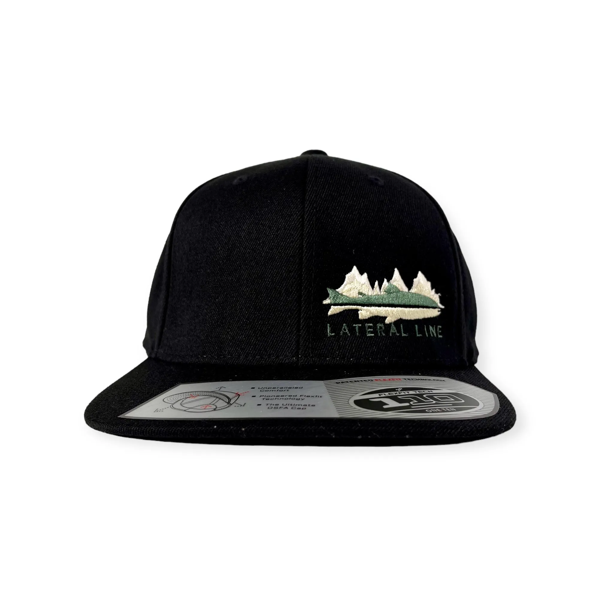 O.G. Logo Flat-brim SnapBack / Embroidered