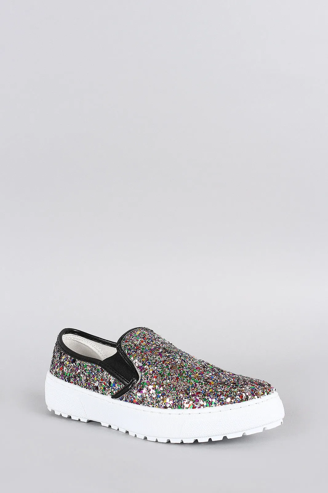 On Glitter Sneaker Special edition sale Easy tracking Multicolor Slip Toe Liliana Pointy