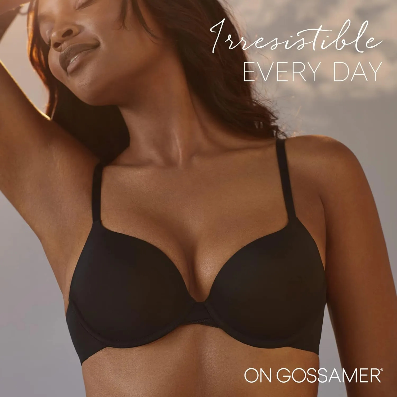 OnGossamer Women's Sleek Micro Everyday T-Shirt Bra