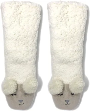 ooohyeah Womens Non Slip Fuzzy 3D Animal Slipper Socks, Funny Warm Cozy Fluffy Cute Indoor Slippers with Grippers