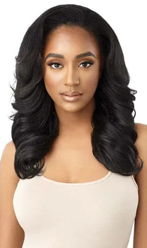 Outre Synthetic Quick Weave Wig - Neesha H305 (Color:DR RED VELVET)