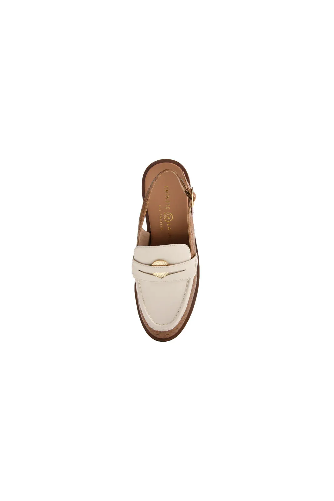 Paiinted Sling Back Loafer