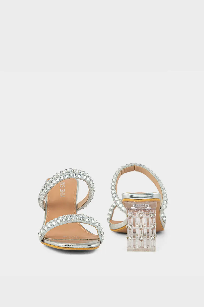 Party Wear Slip On IP0047-Silver