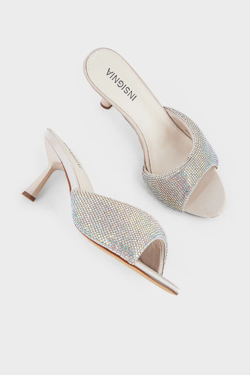 Party Wear Slip On IP0050-White