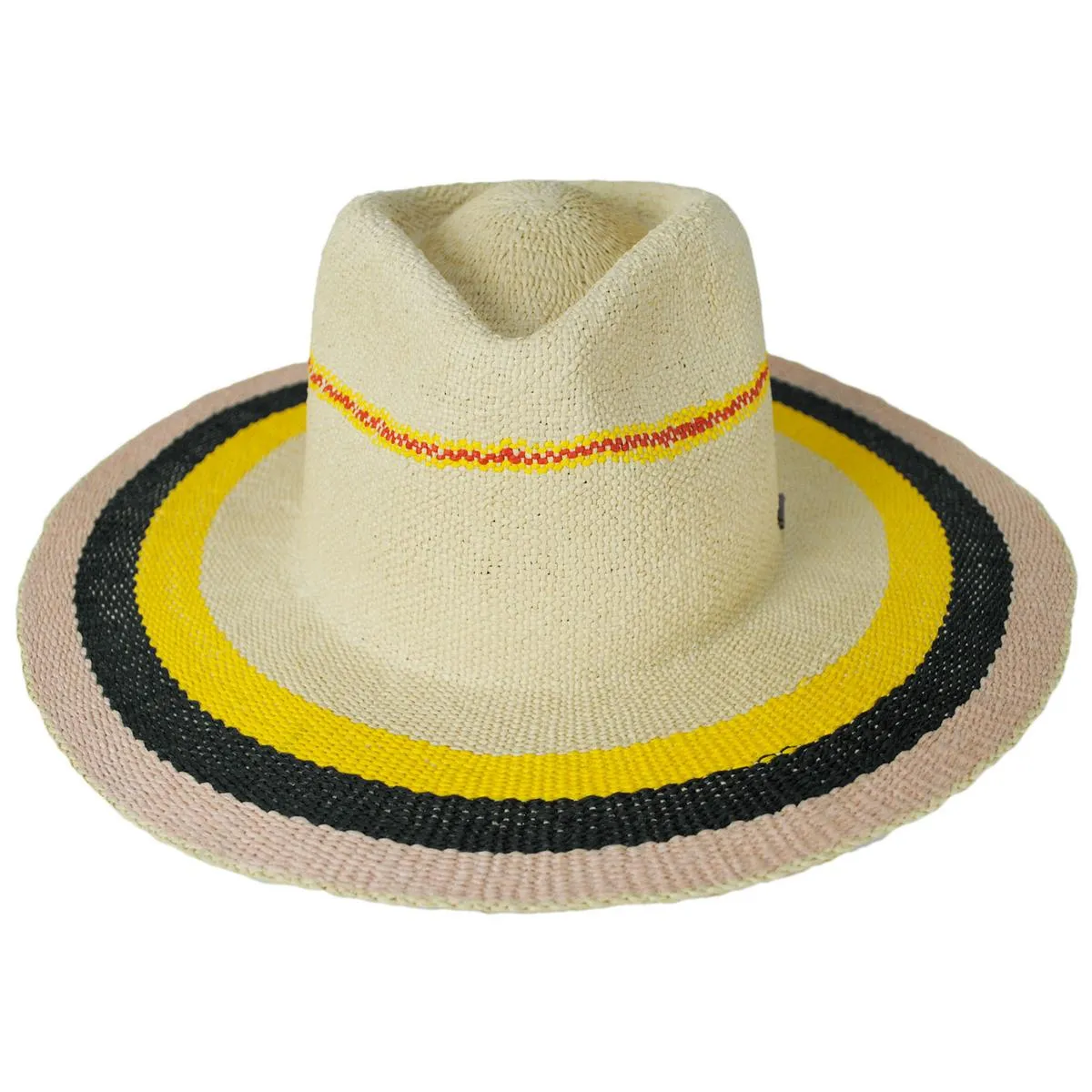 Pauma Bangora Straw Fedora Hat