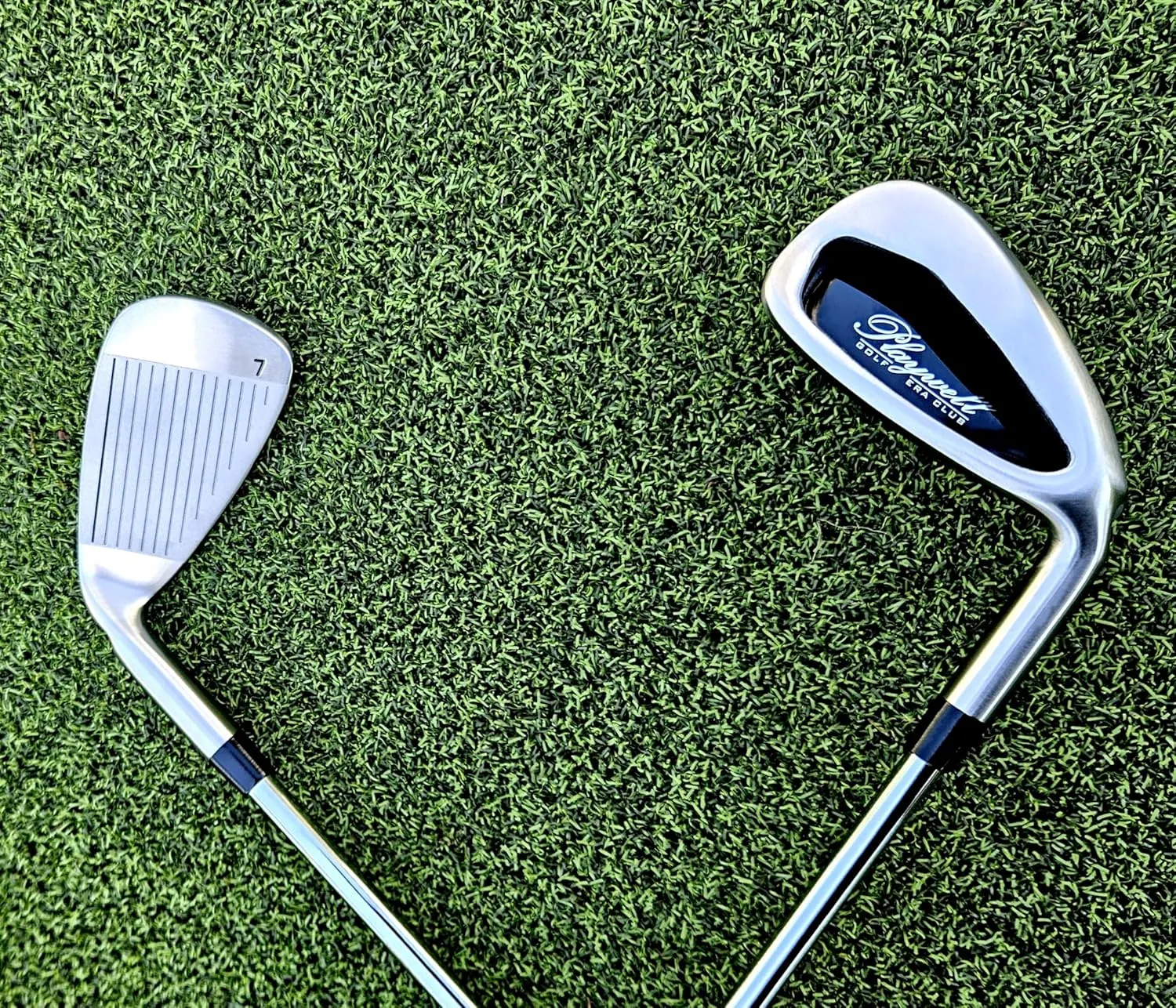 PLAYWELL Premium Individual Golf Irons for Men/Golf Irons Set - 5,6,7,8,9,S,W (Pitching & Sand Wedge) - GOLF ERA Right Handed Golf Iron - Regular Flex Steel Shaft- Right Hand Golf Club
