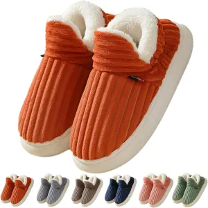 Pluffi Cozy Stylish Slipper, Pluffi Slipper Booties, Winter Fuzzy Warm Thick-Soled Plush House Cloud Slides Men Women