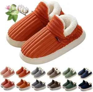 Pluffi-Pluffi Slipper Booties, Pluffi The Cozy Stylish Slipper, Winter Anti-Slip Fuzzy Warm Comfy Cloud Slippers Women Men