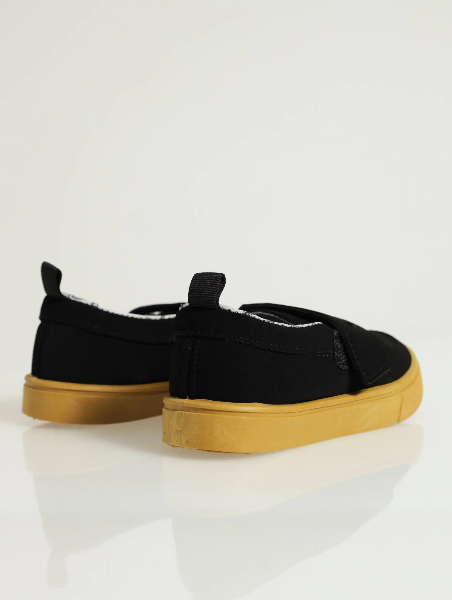 Pre-Boys Smart Velcro Loafer - Black