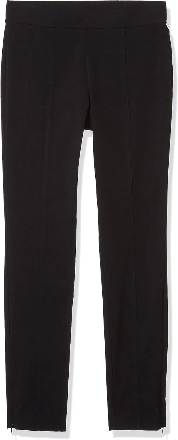 Rafaella Women's Solid Supreme Stretch Dress Pants with Pull-on Waistband and Pockets, Durable Work Slacks, 30.5" Inseam