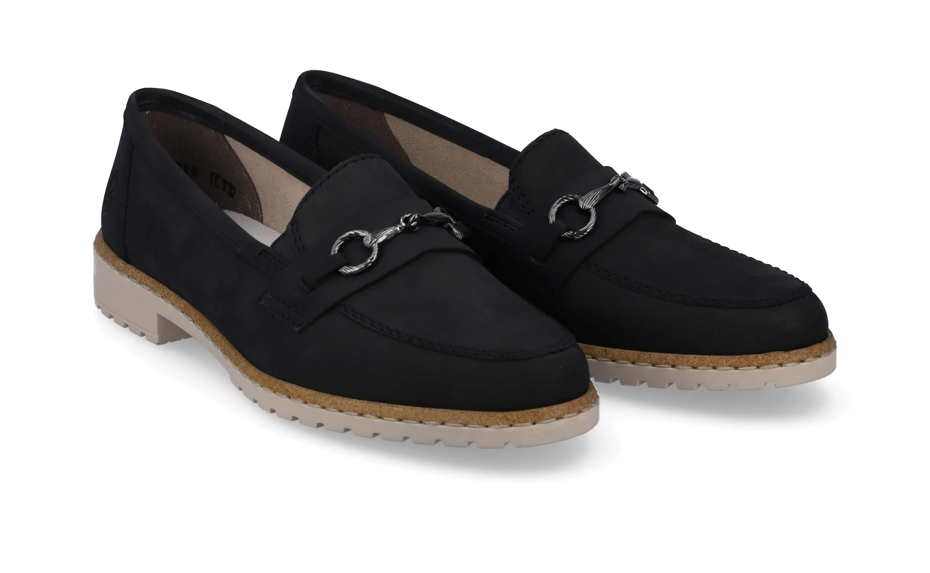 Rieker Ladies Slip On Loafer Shoe 51860-14