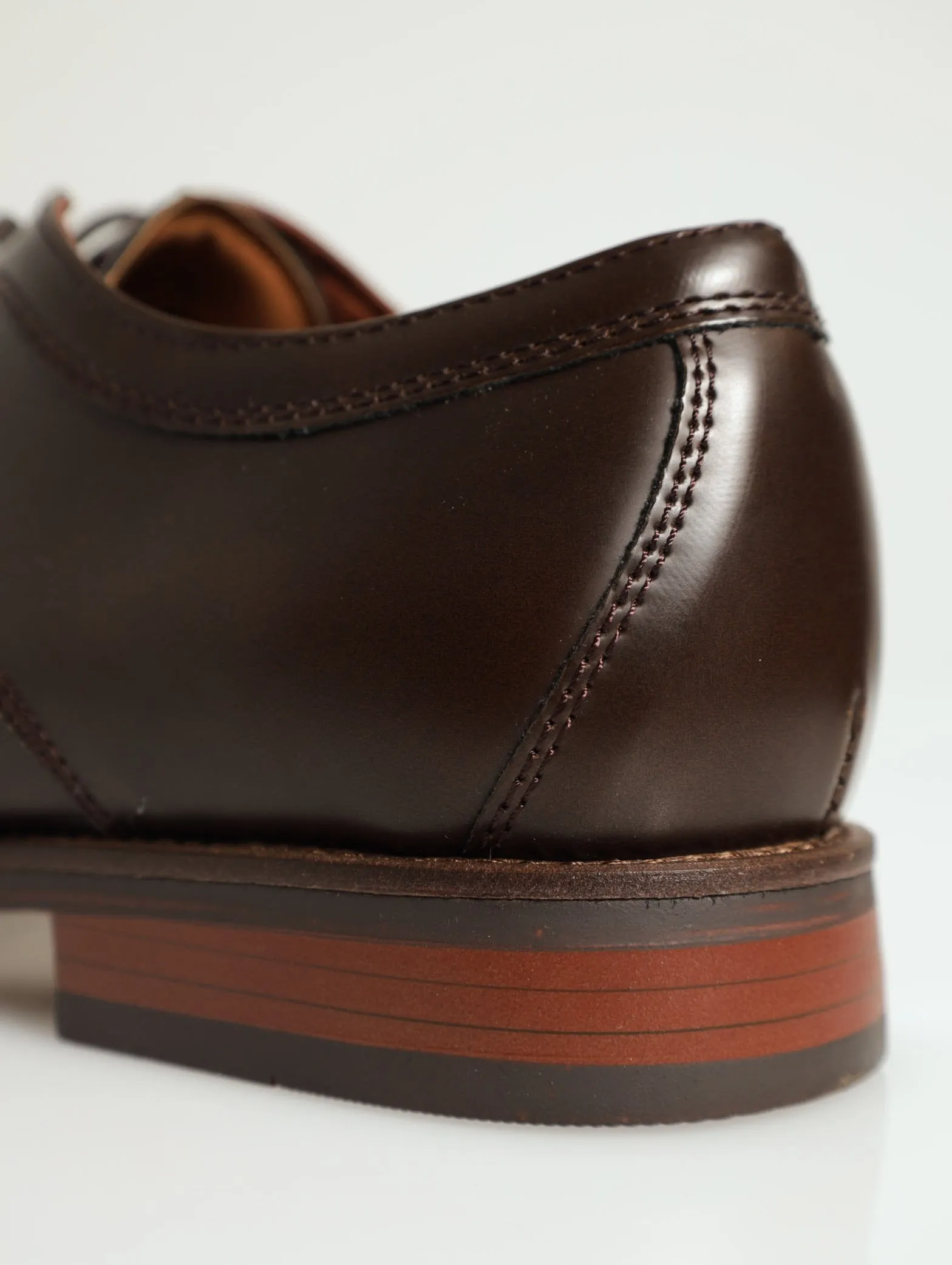 Rippley Shine Lace Up Loafer - Brown