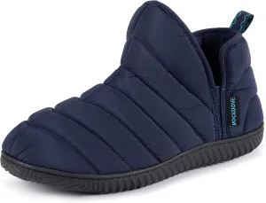 RockDove Men's Alpinz Puffer Bootie Slipper with Memory Foam