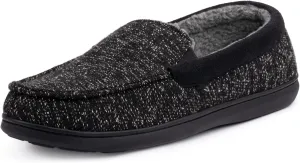 RockDove Men's Sherpa Lined Memory Foam Moc Slipper