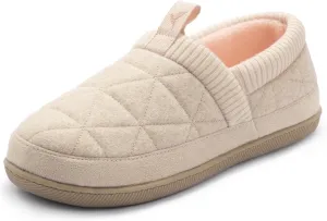 RockDove Women's Knit Cuff Closed Back Slipper