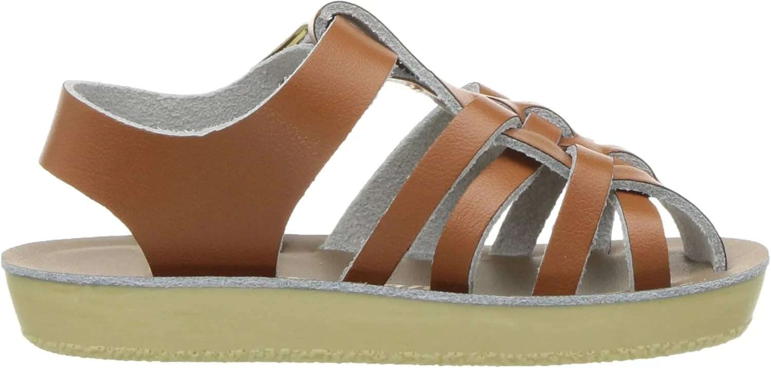 Salt Water Sandals Unisex-Child Sun-san Sailor Flat Sandal