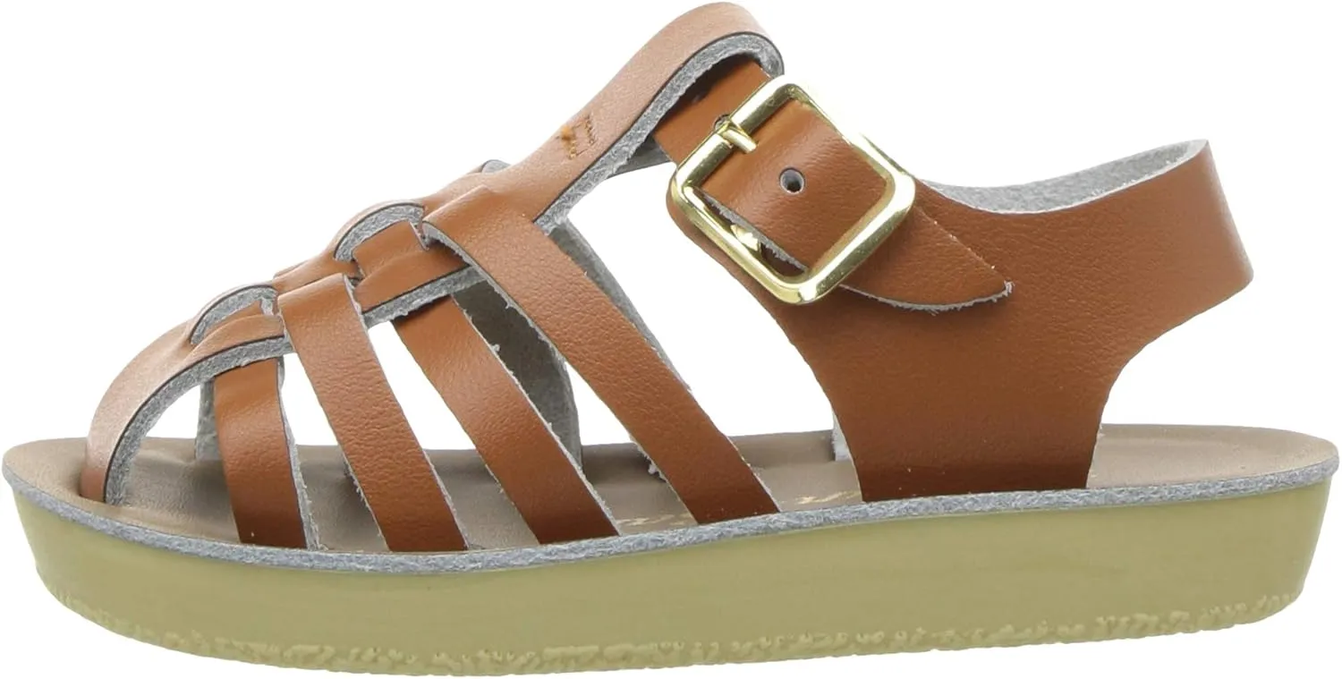 Salt Water Sandals Unisex-Child Sun-san Sailor Flat Sandal