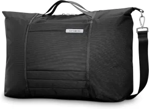 Samsonite UpLIFT 23" Lightweight Foldable Weekender Duffle Bag - Polyester Soft Duffle for Ultra Lightweight Travel - Black