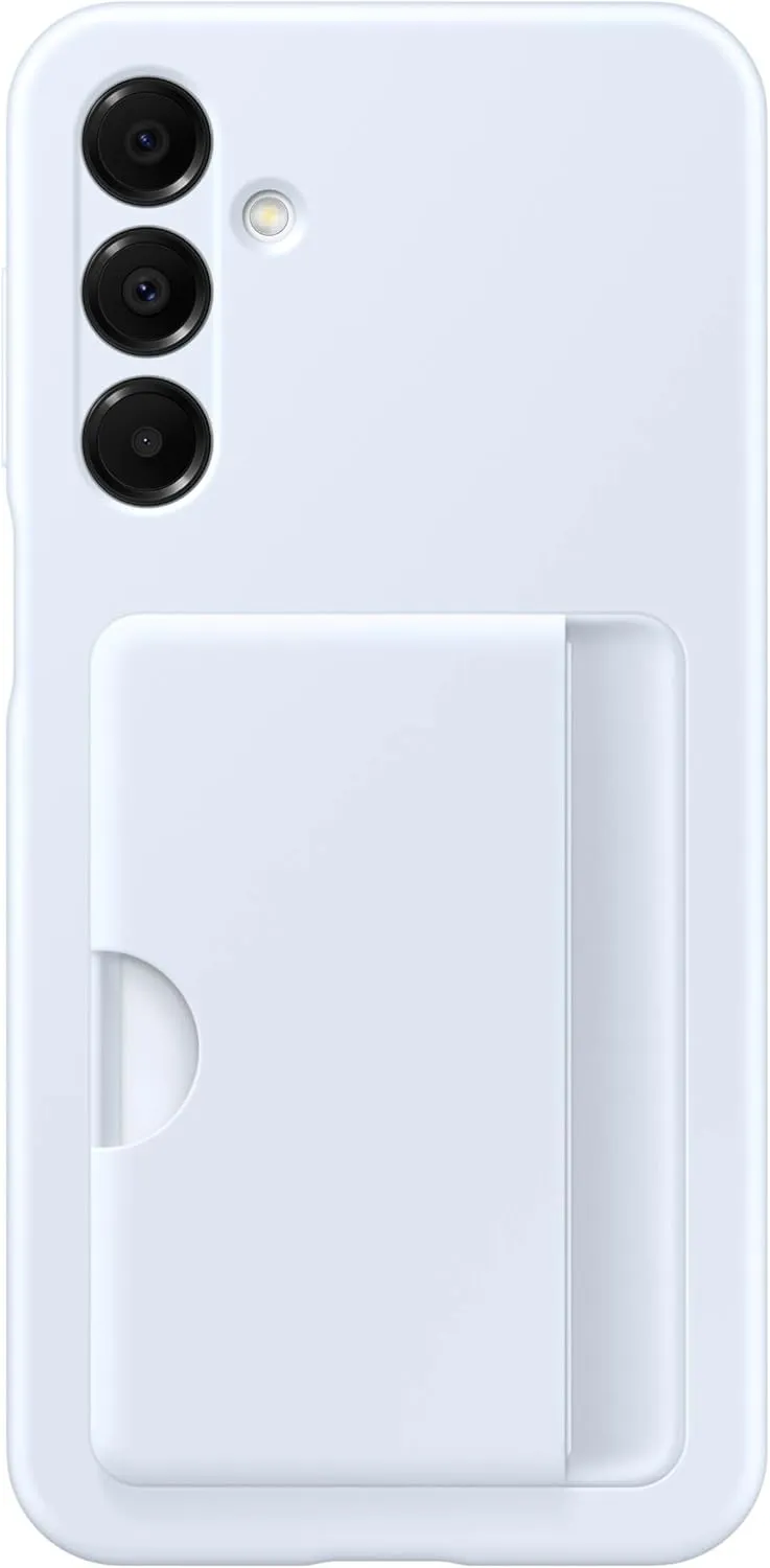SAMSUNG Galaxy A16 5G Card Slot Phone Case, Sleek Design, Built-in Card Holder, Protective Cover, Blue, US Version, EF-OA166TLEGUS