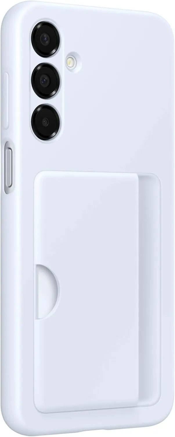 SAMSUNG Galaxy A16 5G Card Slot Phone Case, Sleek Design, Built-in Card Holder, Protective Cover, Blue, US Version, EF-OA166TLEGUS