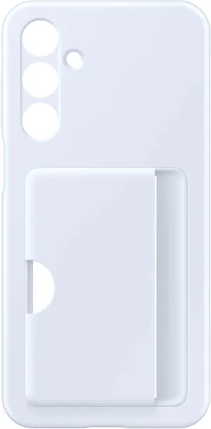 SAMSUNG Galaxy A16 5G Card Slot Phone Case, Sleek Design, Built-in Card Holder, Protective Cover, Blue, US Version, EF-OA166TLEGUS